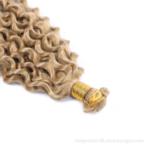 Factory 14 Inch Water Wave Crochet Synthetic Twist Hair Extension For Women Beauty